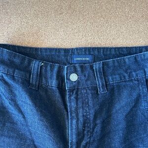 J.Crew Dark Blue Denim Trousers
